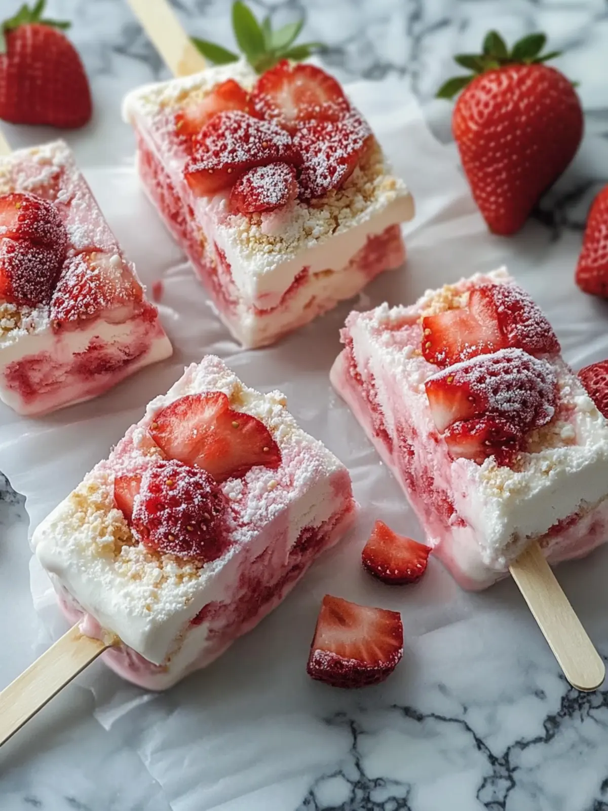 Irresistible Strawberry Shortcake Ice Cream Bars You’ll Love 4 Strawberry Shortcake Ice Cream Bars