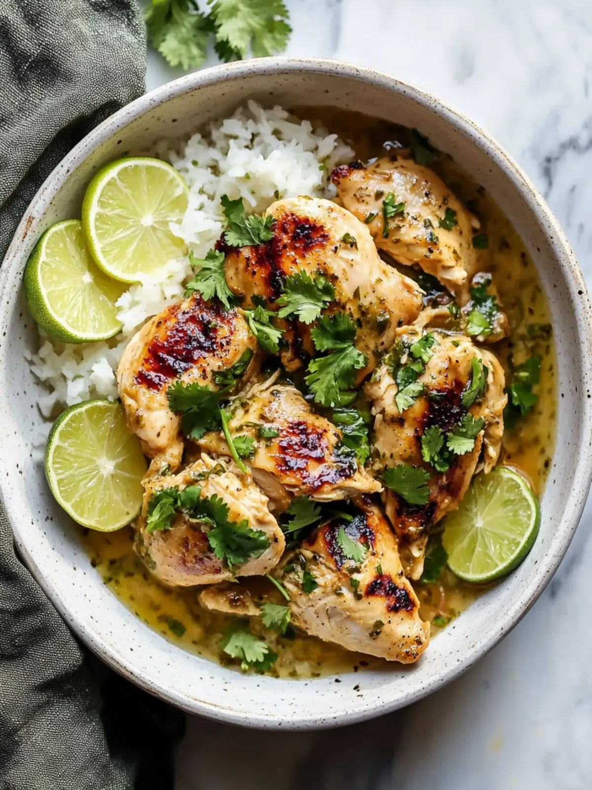 Crockpot Cilantro Lime Chicken - Easy Flavor Explosion at Home 4 Crock Pot Cilantro Lime Chicken