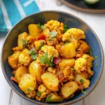Delicious Indian Potato and Cauliflower Stir Fry Recipe 3 Indian Potato and Cauliflower Stir Fry