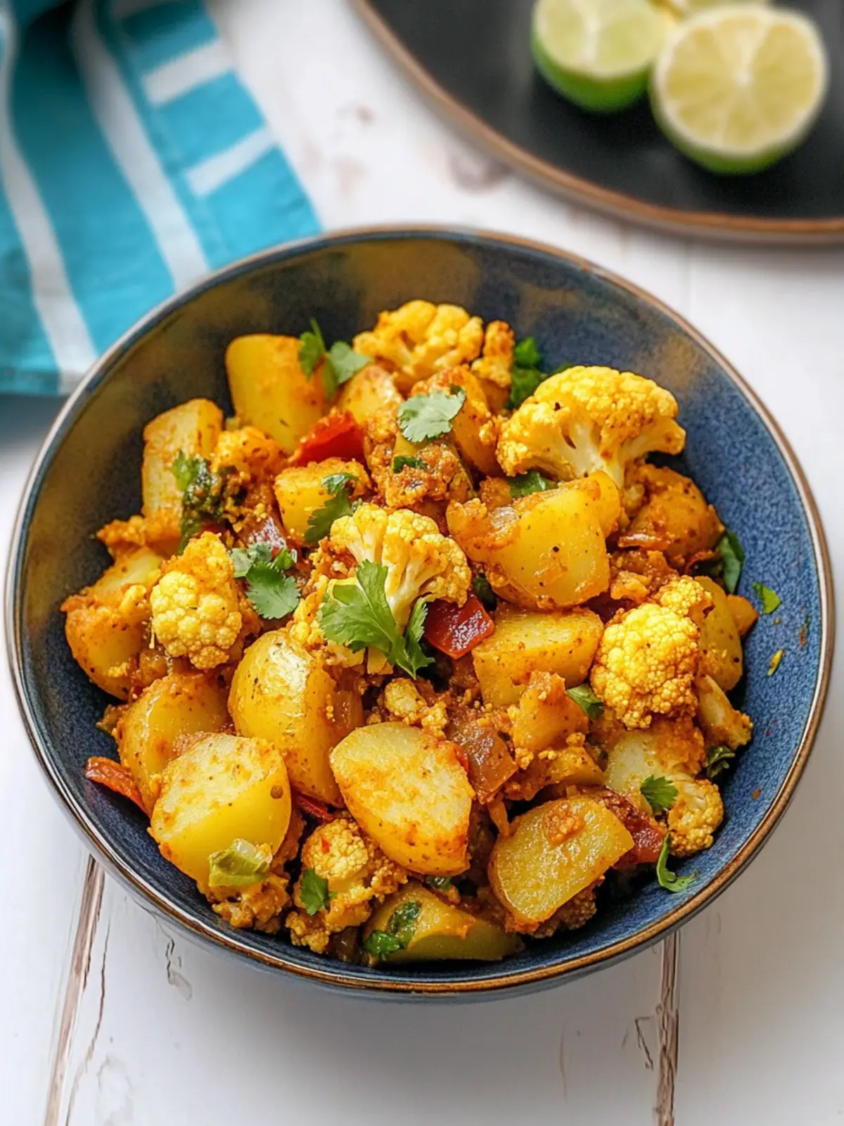 Delicious Indian Potato and Cauliflower Stir Fry Recipe 5 Indian Potato and Cauliflower Stir Fry