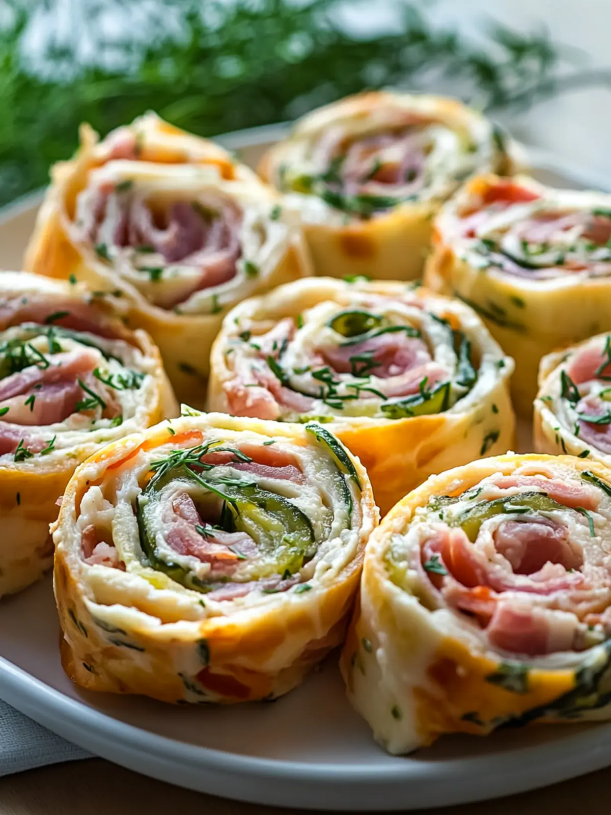 Beef Ham Pickle Dip Pinwheels: The Ultimate Snack Delight 2 Beef Ham Pickle Dip Pinwheels