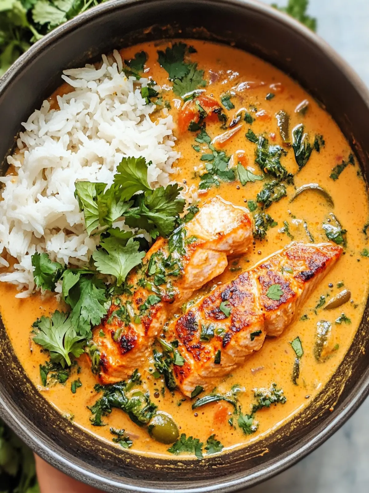 Savory Salmon Coconut Curry for Cozy Weeknight Dinners 3 Salmon Coconut Curry