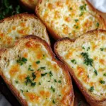 Toasted Cheesy Garlic Bread Slices: Your Ultimate Comfort Snack 6 Toasted Cheesy Garlic Bread Slices