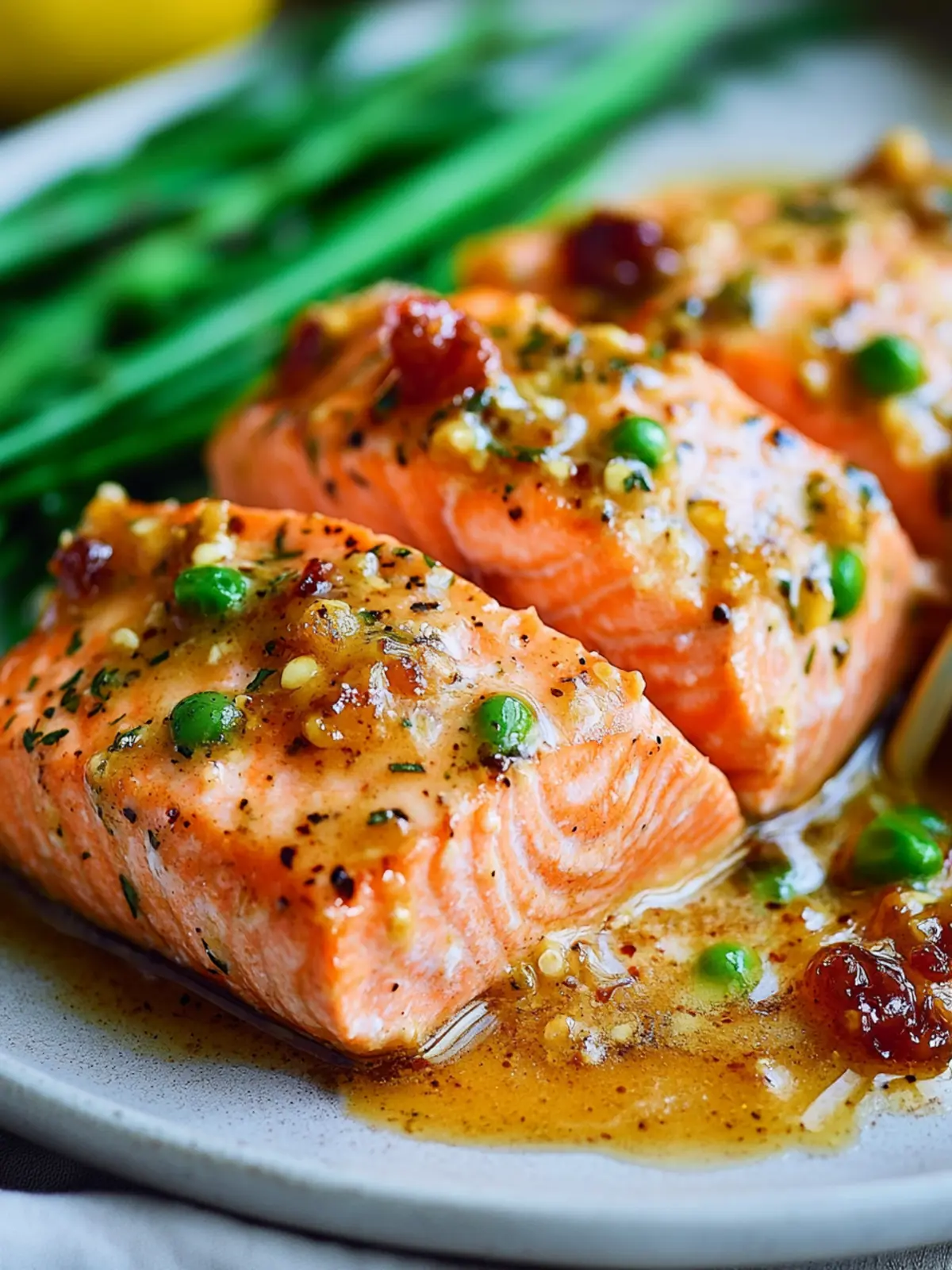 Apricot Dijon Glazed Salmon: Quick Flavor Boost for Dinner 3 Apricot Dijon Glazed Salmon