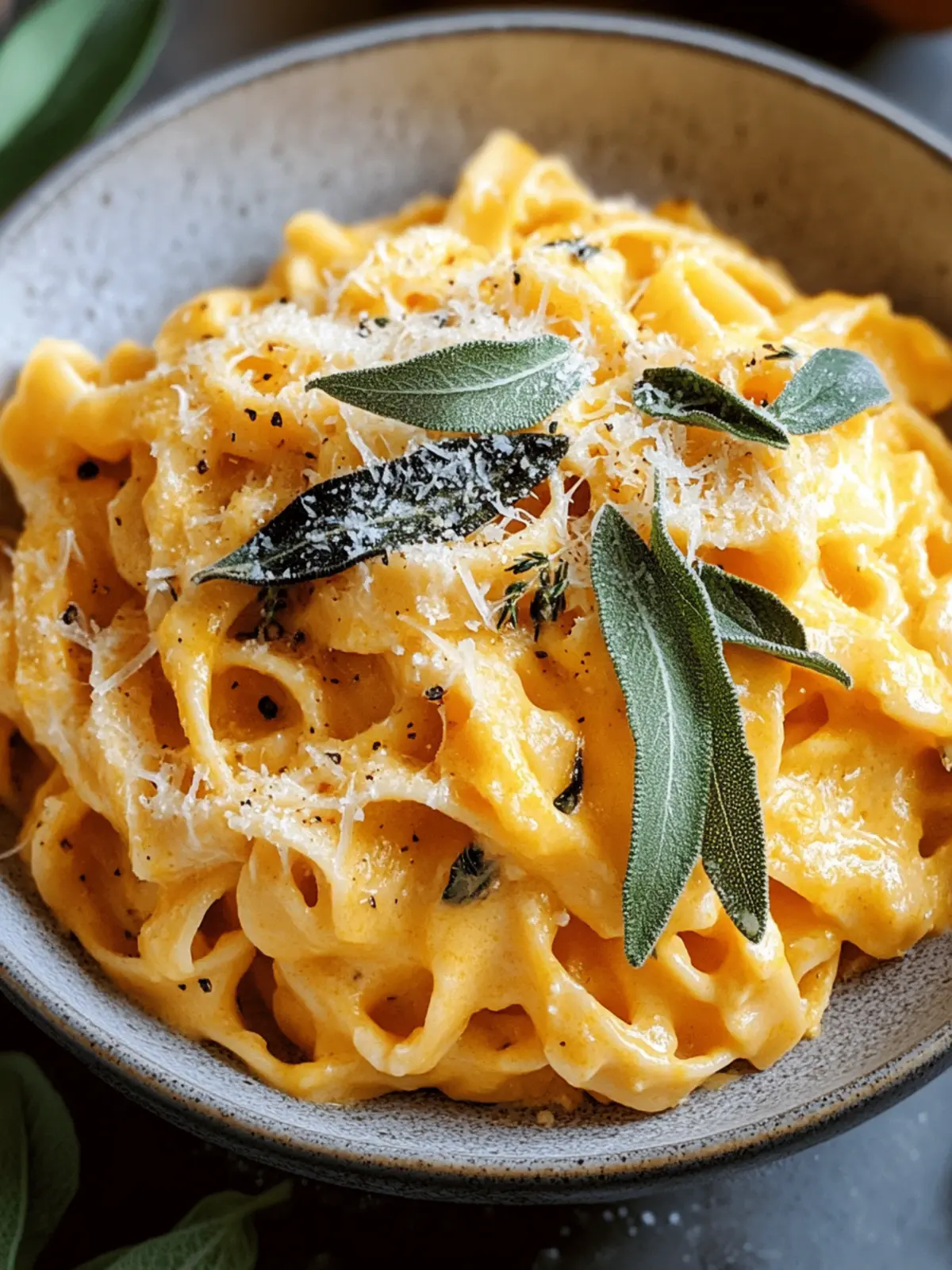 Creamy Pumpkin Sage Pasta for Cozy Fall Comfort at Home 5 Creamy Pumpkin Sage Pasta