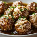 Crock Pot French Onion Meatballs: Savory Comfort Made Easy 2 Crock Pot French Onion Meatballs