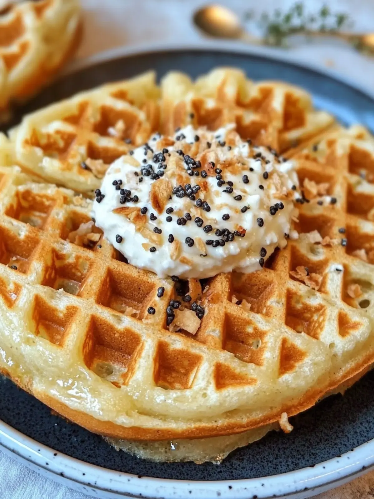 Everything Bagel Chaffles – Your New Favorite Keto Snack 3 Everything Bagel Chaffles