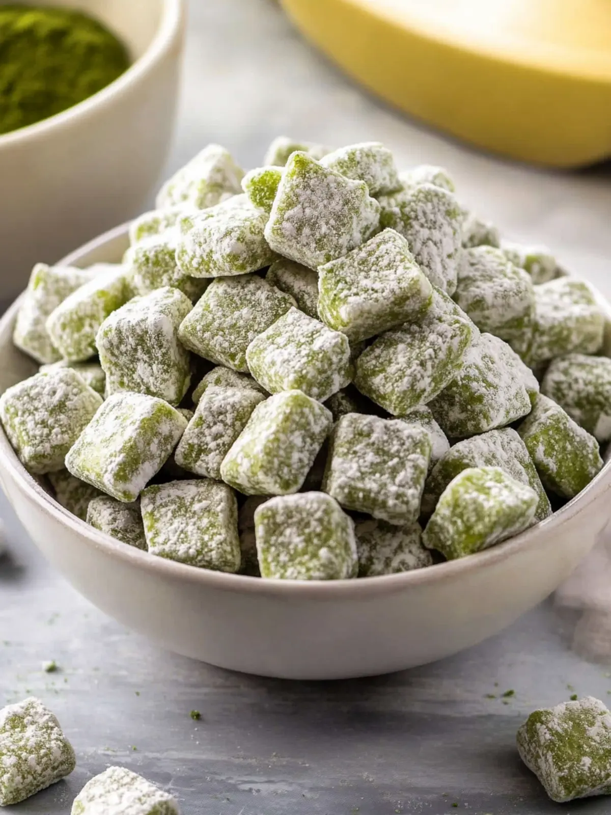 Delicious Matcha Puppy Chow: A Fun 6-Ingredient Snack 2 Matcha Puppy Chow