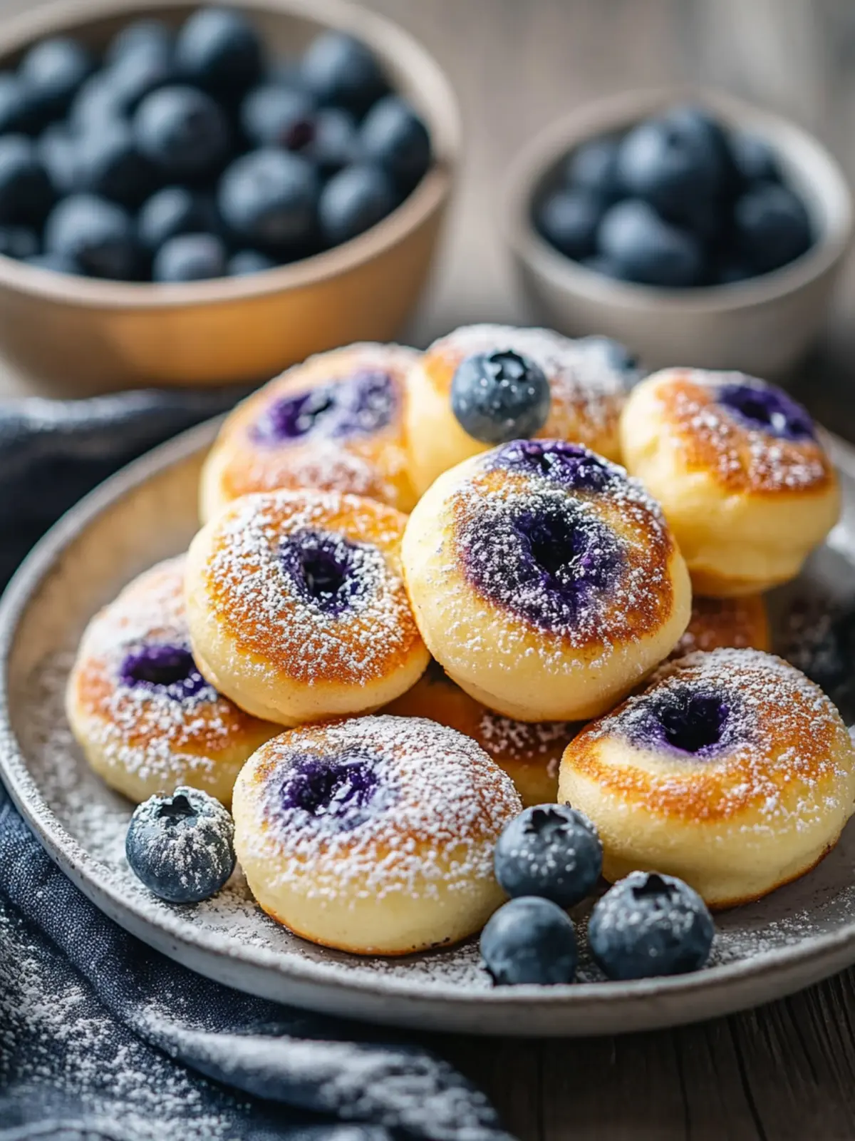 Irresistible Blueberry Pancake Poppers for Fun Mornings 2 Blueberry Pancake Poppers