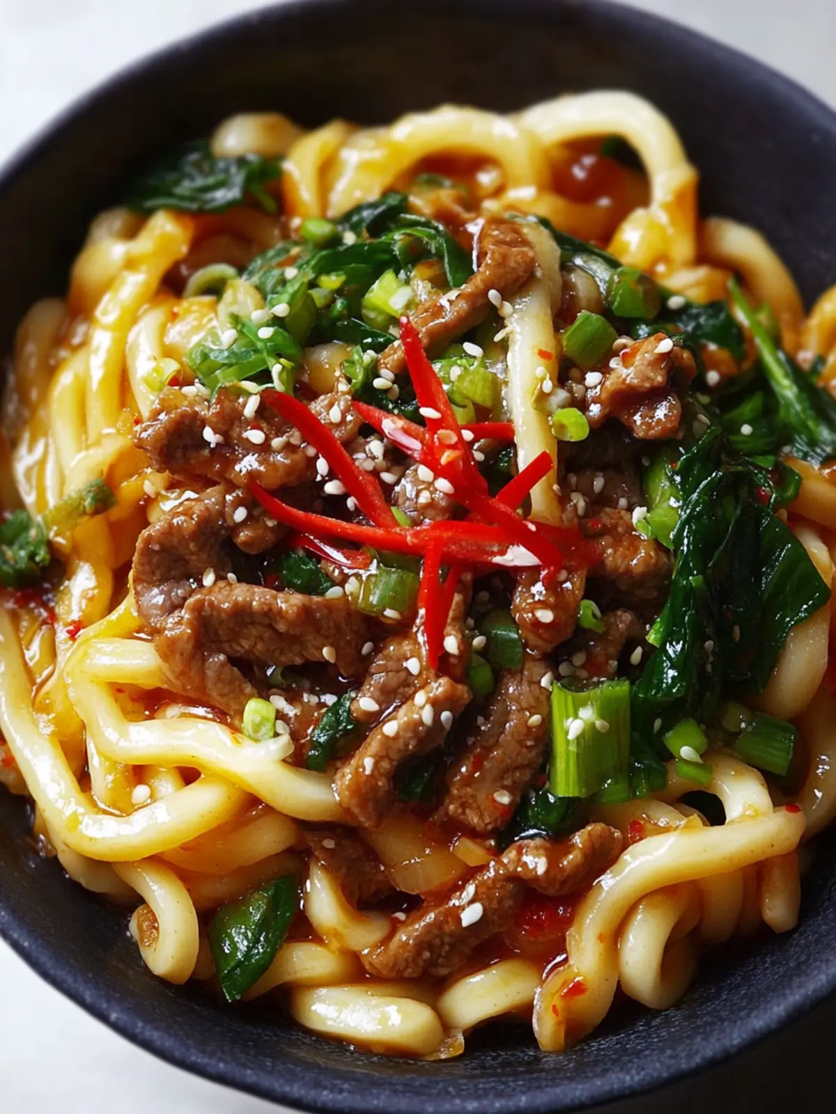 Beef Yaki Udon: Quick, Spicy Comfort for Busy Nights 3 Beef Yaki Udon