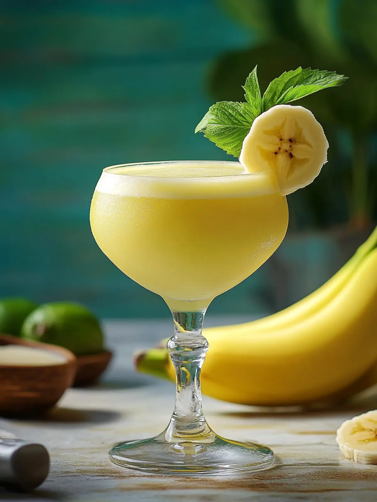 Creamy Frozen Banana Daiquiri: Chill Out with This Tropical Treat 5 Frozen Banana Daiquiri