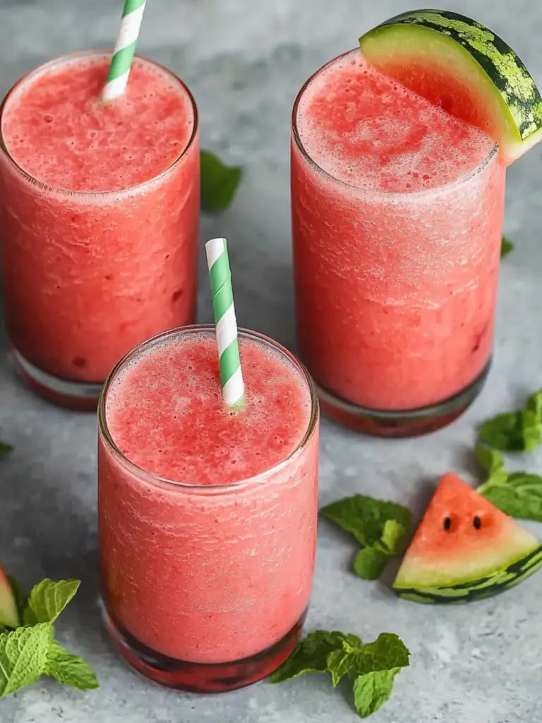 Watermelon Smoothie Recipe