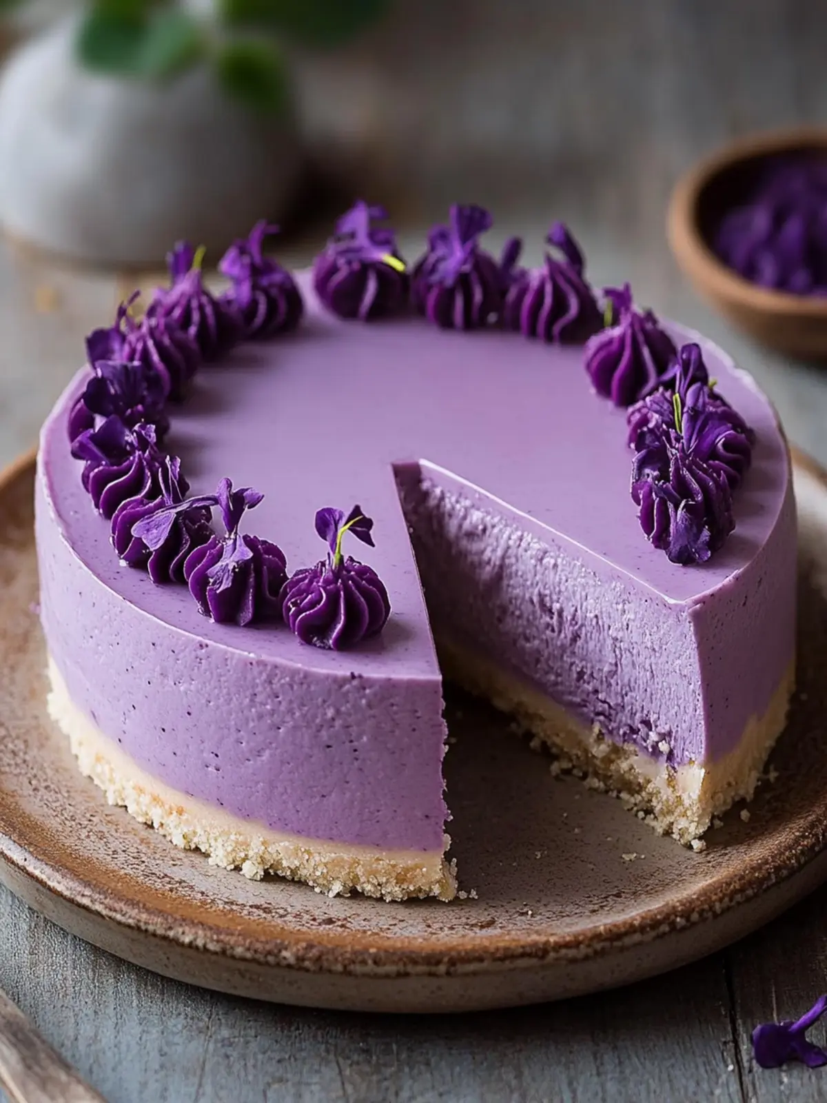 Delicious Ube Cheesecake That Wows Every Dessert Lover 3 Ube Cheesecake