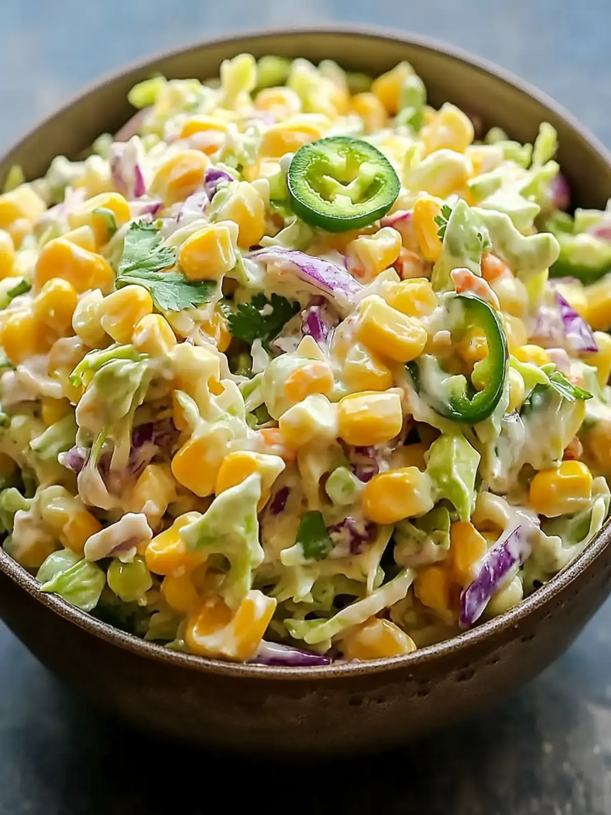 Zesty Jalapeno Corn Coleslaw to Fire Up Your Summer Meals 3 Jalapeno Corn Coleslaw