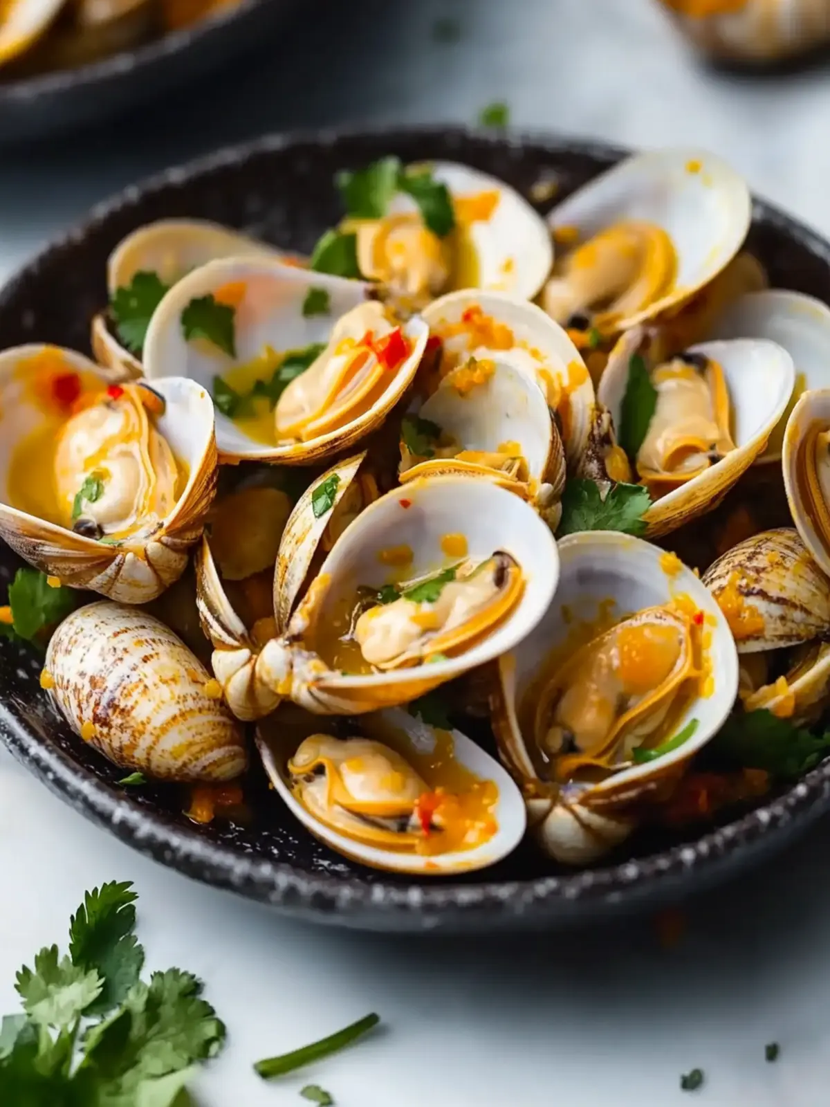 Red Curry, Coconut, and Ginger Infused Steamed Clams Delight 4 Red Curry, Coconut, and Ginger Infused Steamed Clams