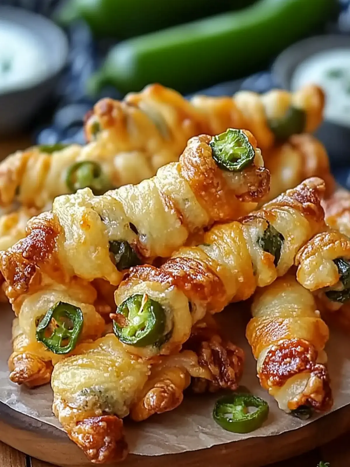 Delicious Spicy Jalapeno Popper Twists for Your Next Party 2 Spicy Jalapeno Popper Twists