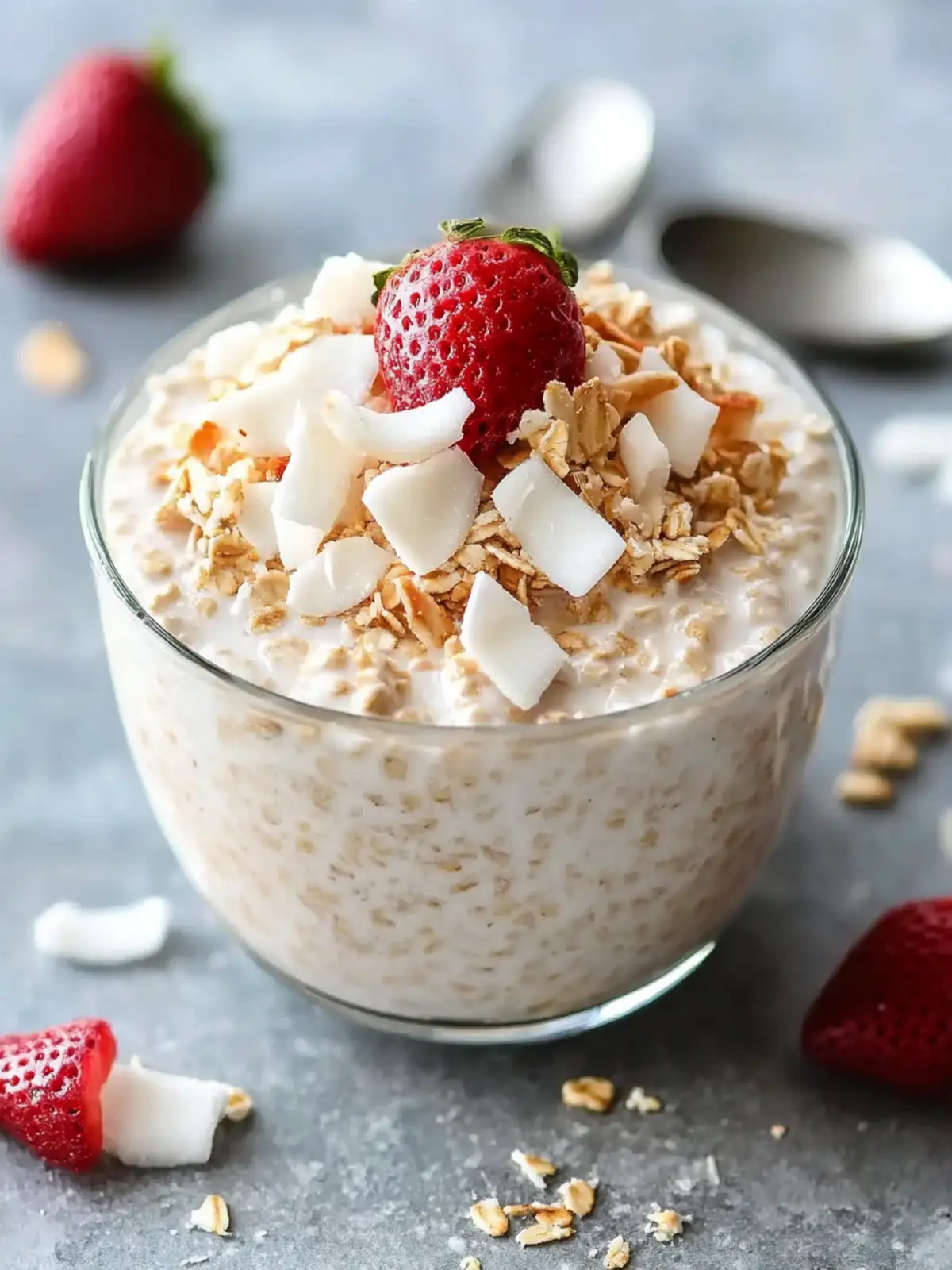 Coconut Cream Pie Overnight Oats for a Dreamy Breakfast Treat 2 Coconut Cream Pie Overnight Oats