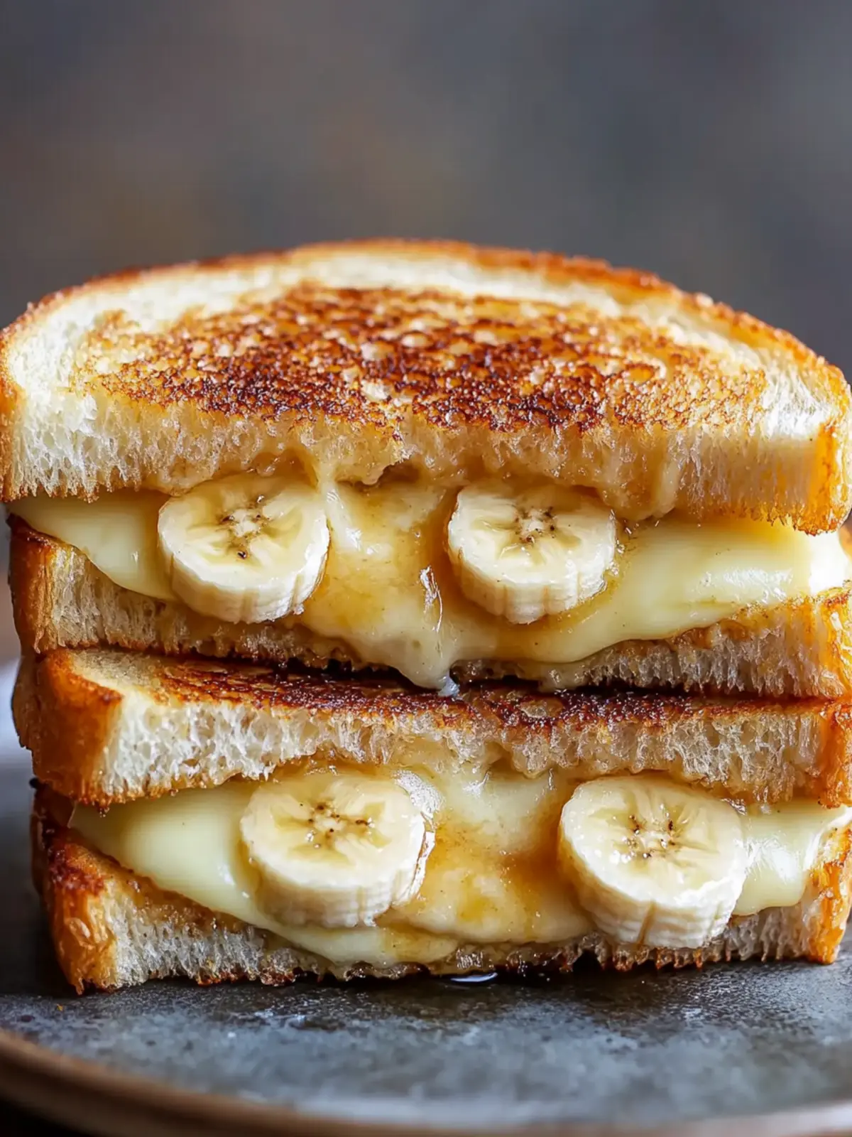 Irresistible Honey Banana Grilled Cheese Sandwich Awaits You 3 Honey Banana Grilled Cheese Sandwich