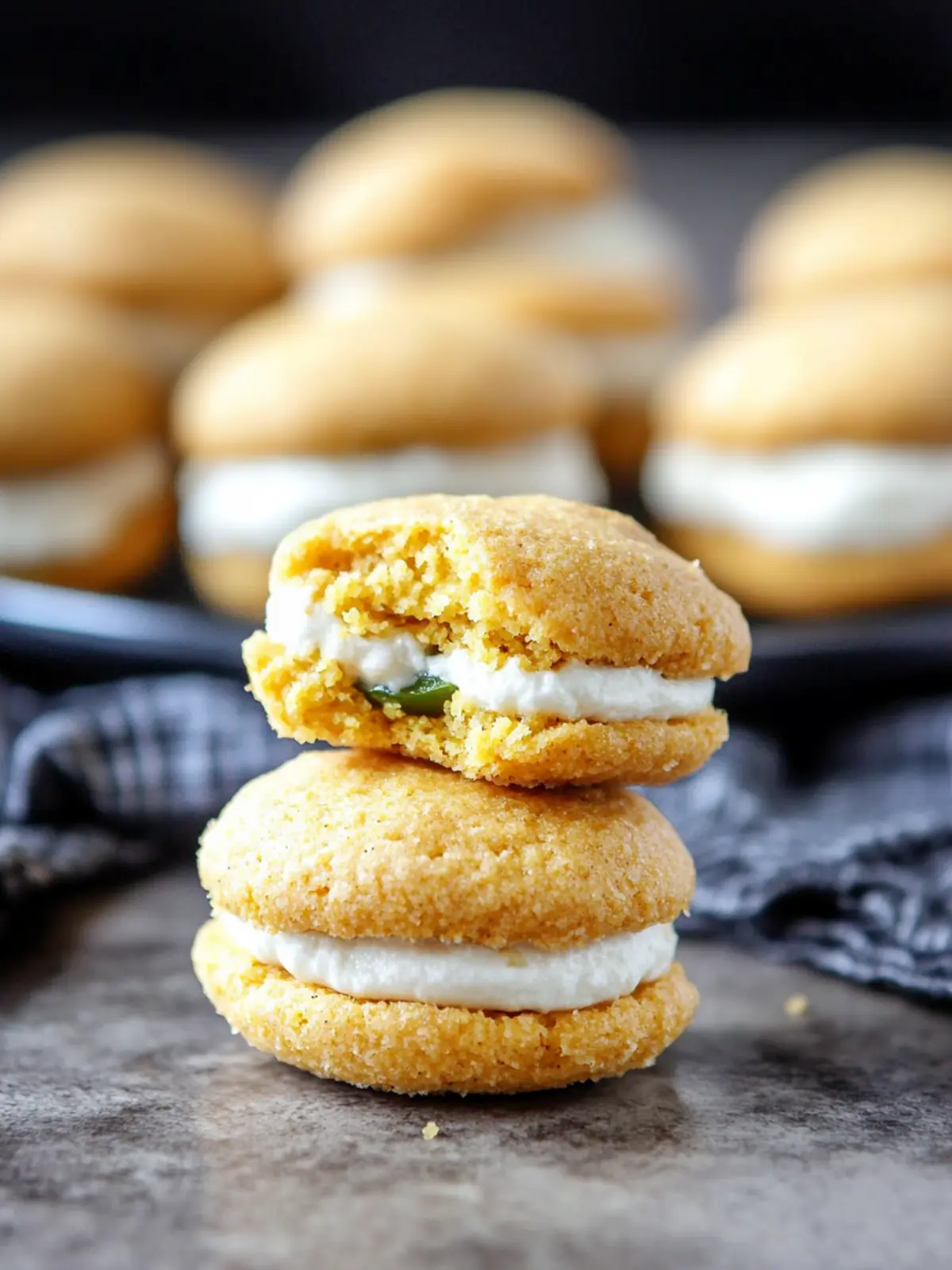 Jalapeno Cornbread Whoopie Pies: Savory Snacks with a Twist 5 Jalapeno Cornbread Whoopie Pies