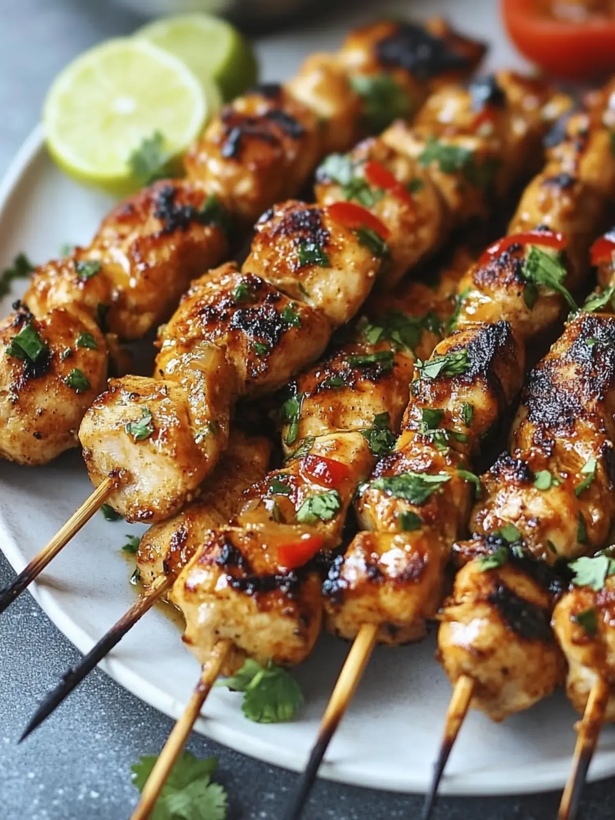 Savory Spicy Chicken Skewers That Steal the BBQ Show 3 Spicy Chicken Skewers