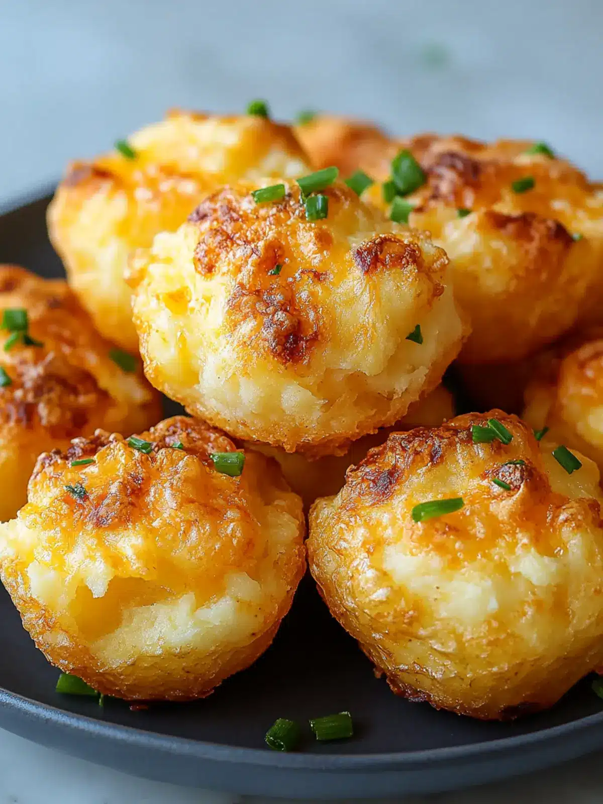 Irresistible Golden Cheesy Mashed Potato Puffs Your Guests Will Love 4 Golden Cheesy Mashed Potato Puffs