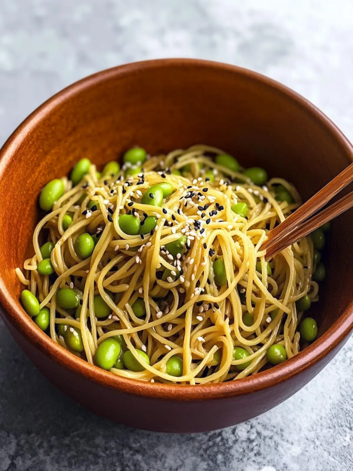 Delicious Edamame Sesame Noodles for a Quick Weeknight Meal 5 Edamame Sesame Noodles