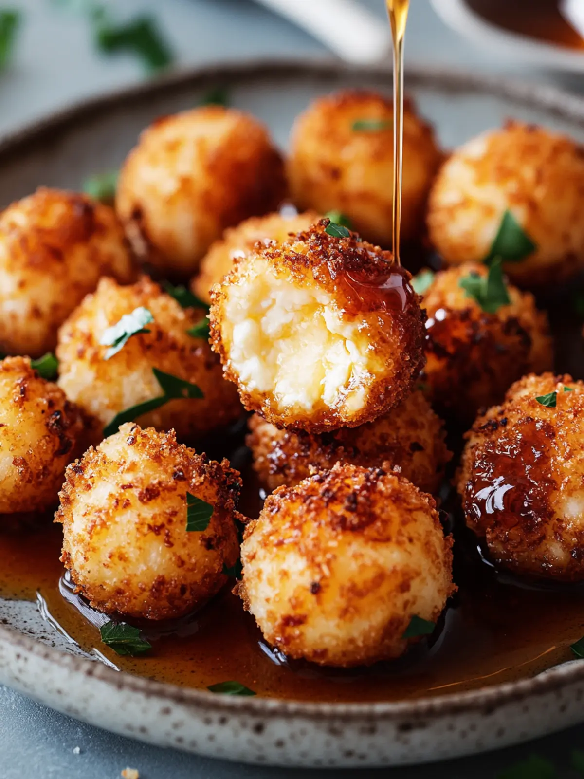 Fried Goat Cheese Balls with Spicy Honey for Ultimate Flavor 5 Fried Goat Cheese Balls with Spicy Honey