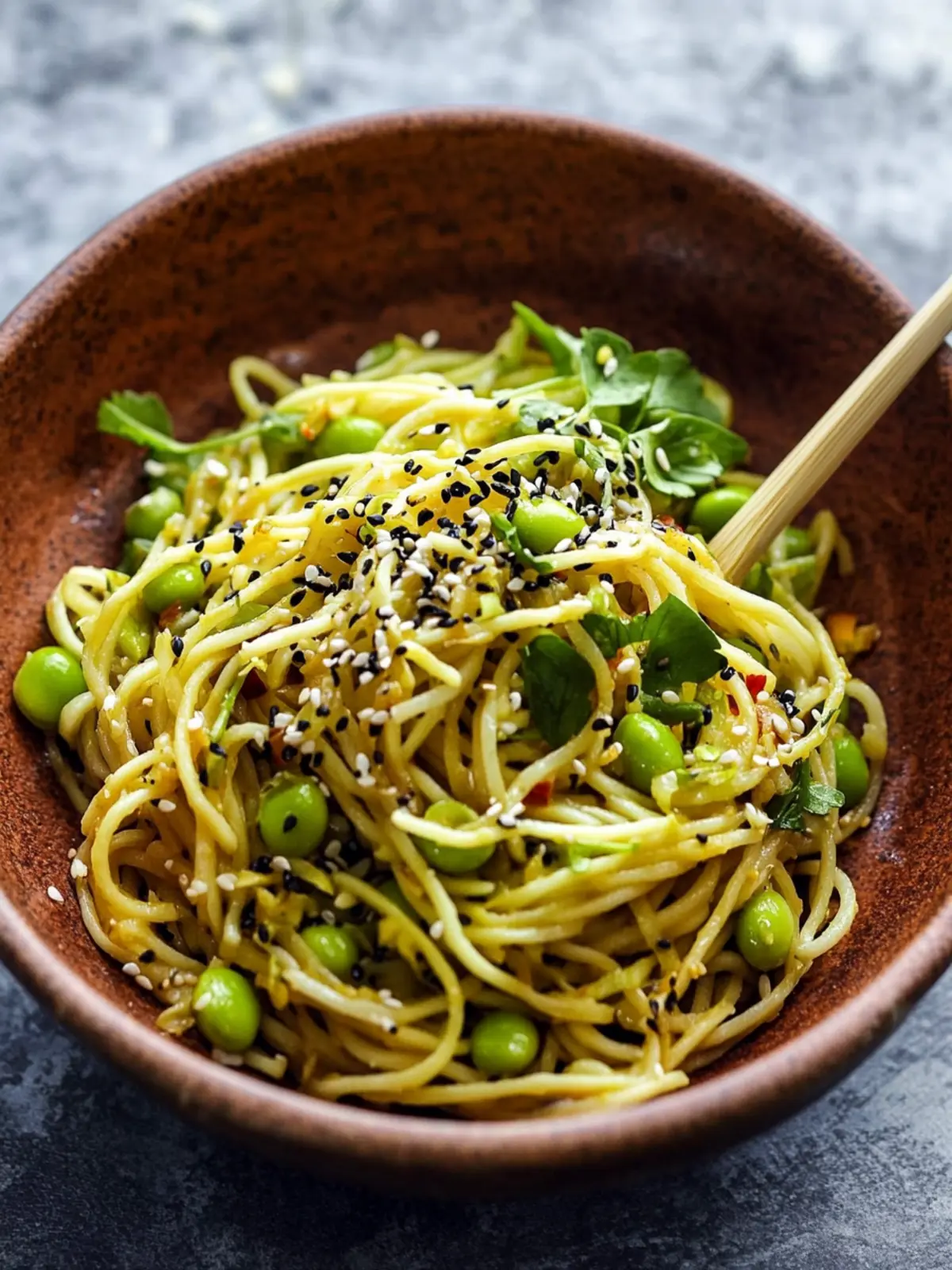 Delicious Edamame Sesame Noodles for a Quick Weeknight Meal 2 Edamame Sesame Noodles