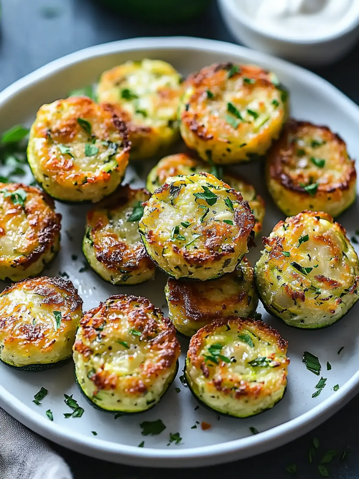 Crispy Zucchini Garlic Bites for a Flavorful Snack Attack 4 Zucchini Garlic Bites