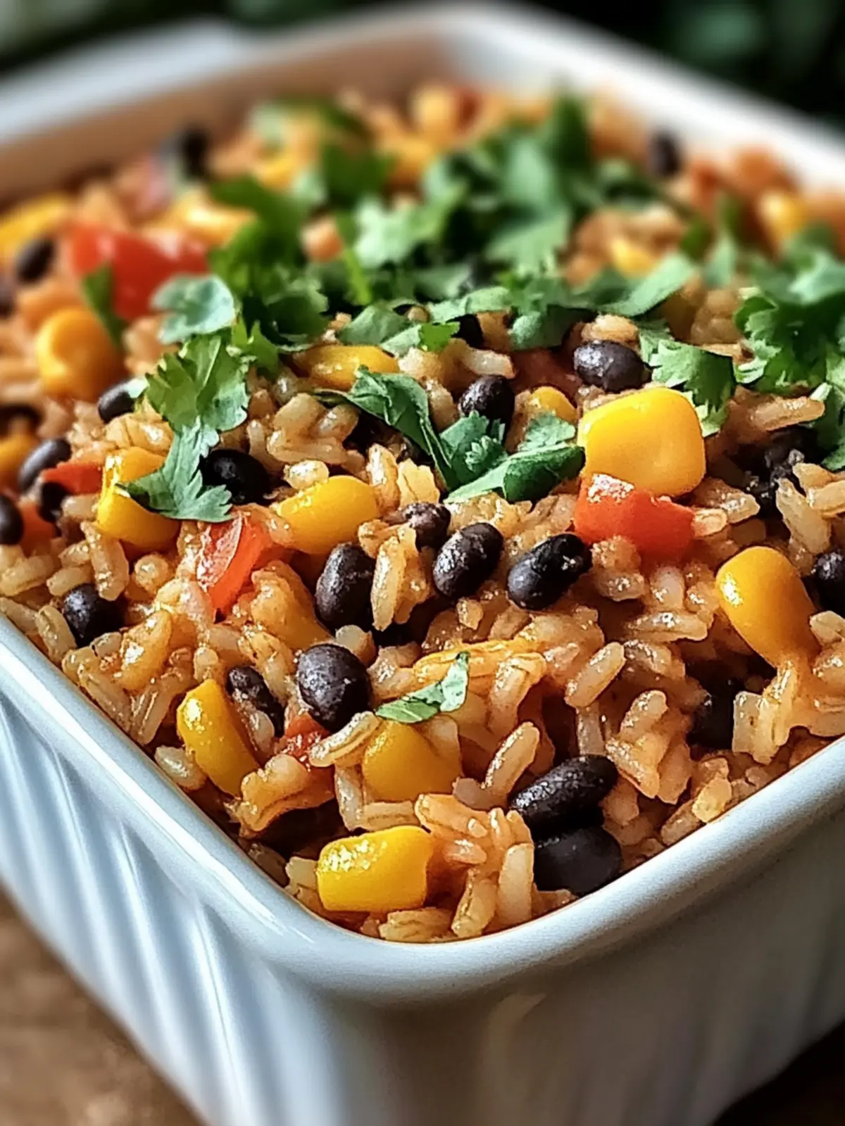 Hearty Brown Rice and Black Bean Casserole for Ultimate Comfort 2 Hearty Brown Rice and Black Bean Casserole