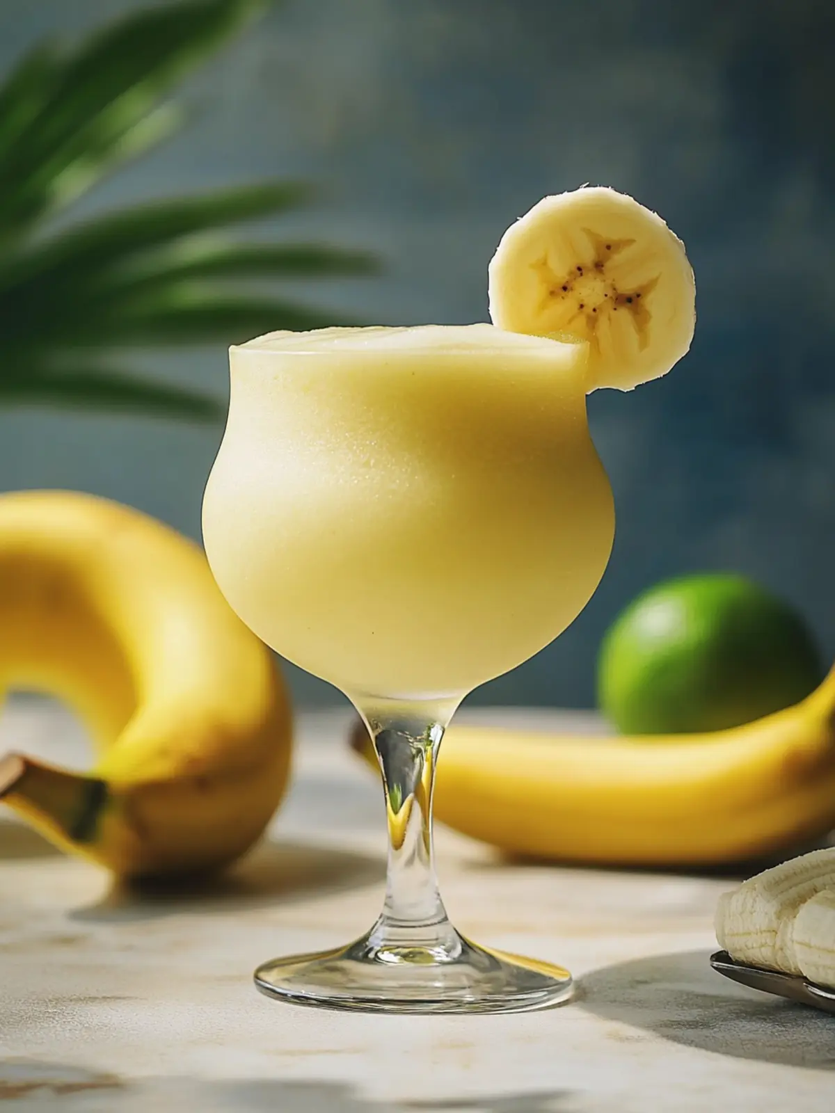 Creamy Frozen Banana Daiquiri: Chill Out with This Tropical Treat 2 Frozen Banana Daiquiri