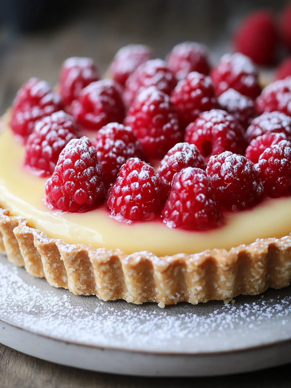 Raspberry White Chocolate Tart: Elegant Bliss for Any Occasion 4 Raspberry White Chocolate Tart
