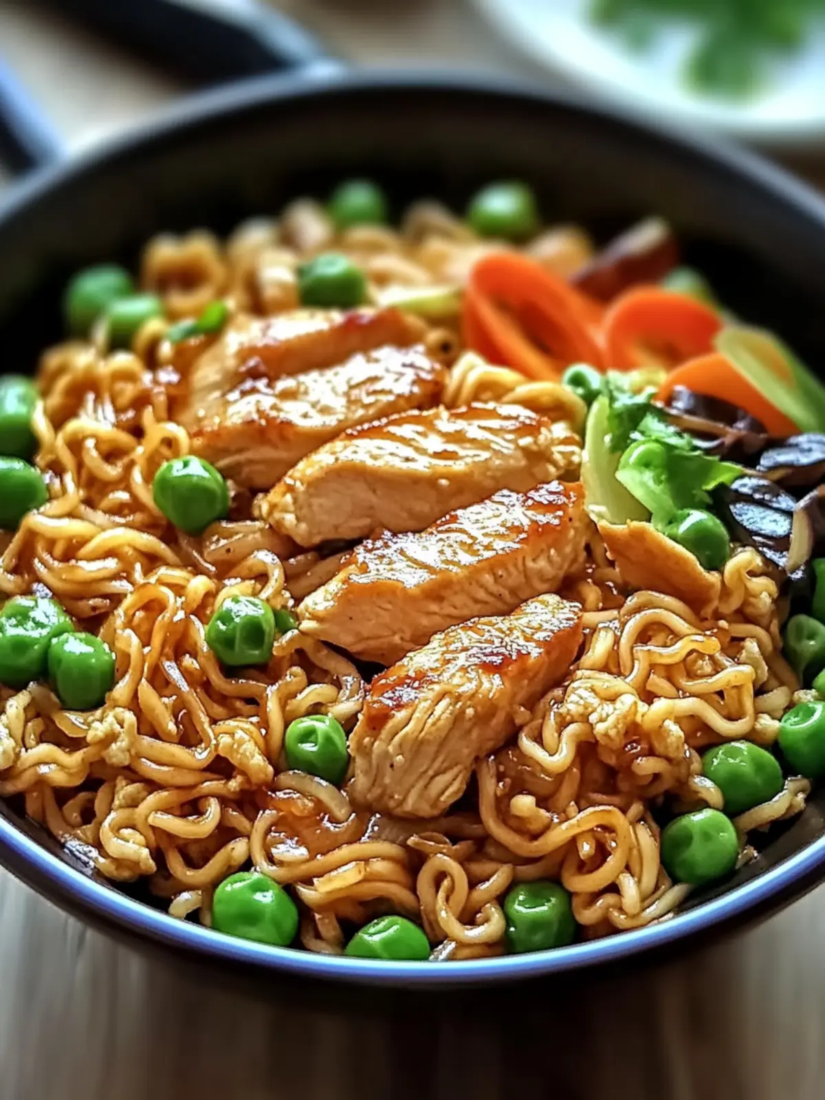 Savory Chicken Ramen Stir Fry: A 30-Minute Flavor Boost 2 Savory Chicken Ramen Stir Fry