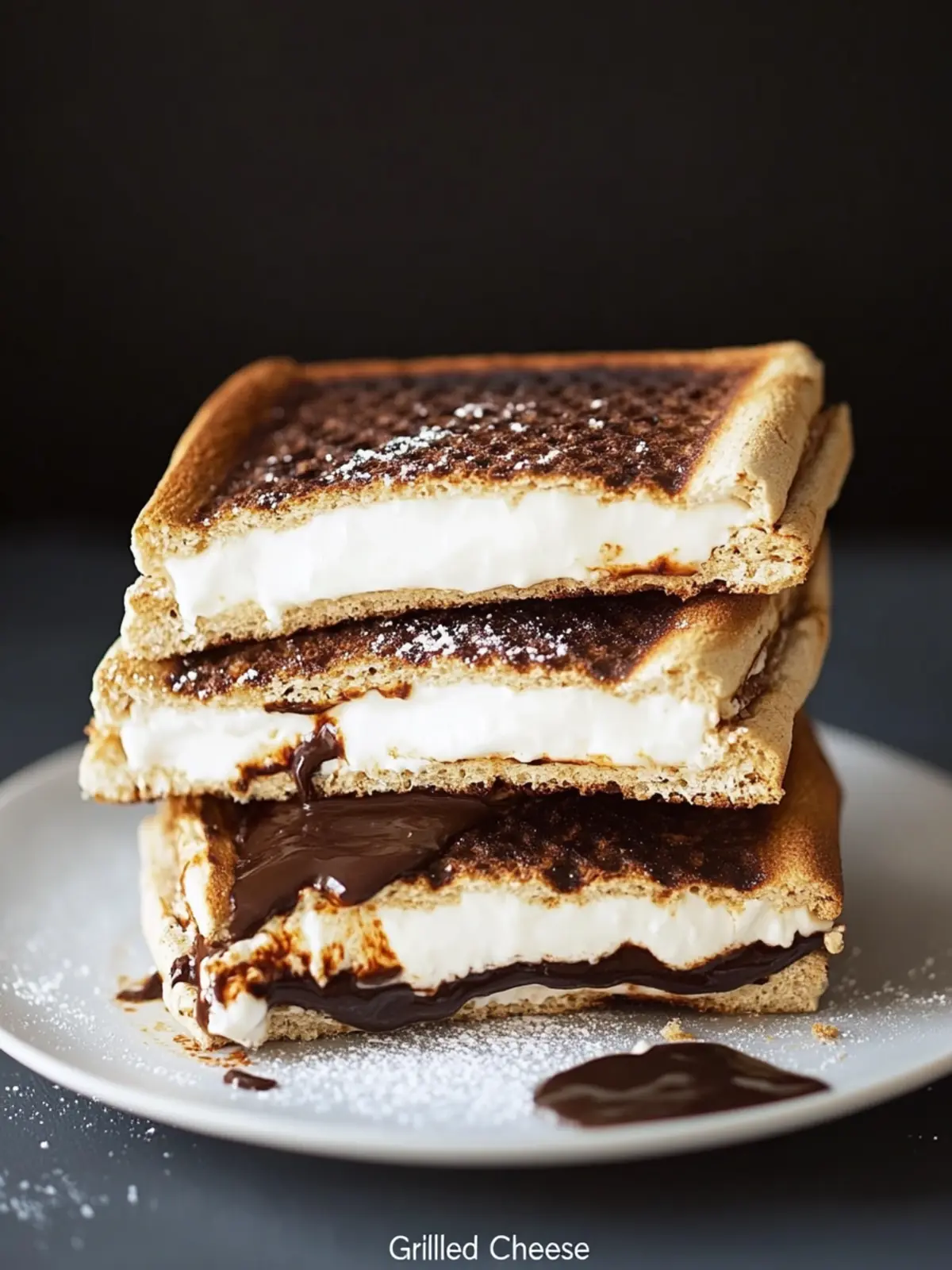 S’mores Grilled Cheese: The Ultimate Summer Treat for Everyone 2 S’mores “Grilled Cheese”