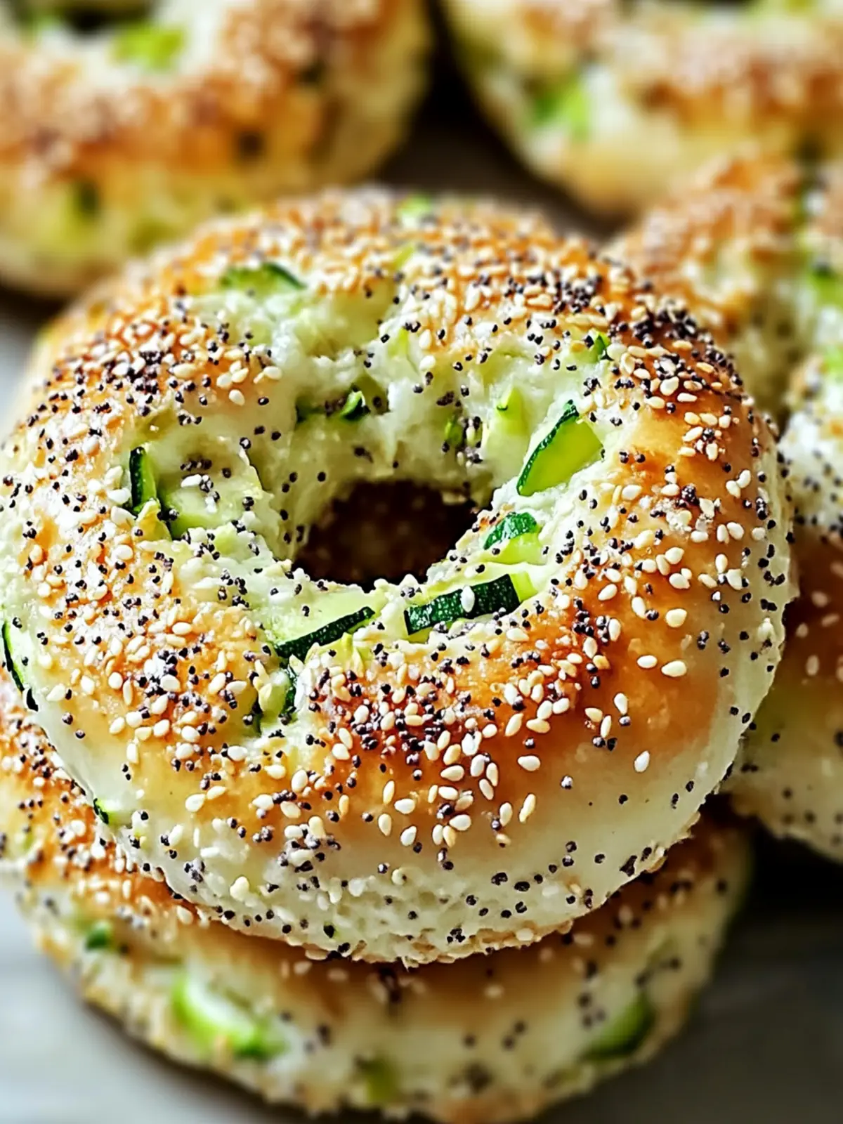 Delicious Zucchini Bagels: Guilt-Free, Easy, and Customizable 5 Zucchini Bagels