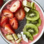 Strawberry Kiwi Smoothie Bowl for a Vibrant Morning Boost 4 Strawberry Kiwi Smoothie Bowl