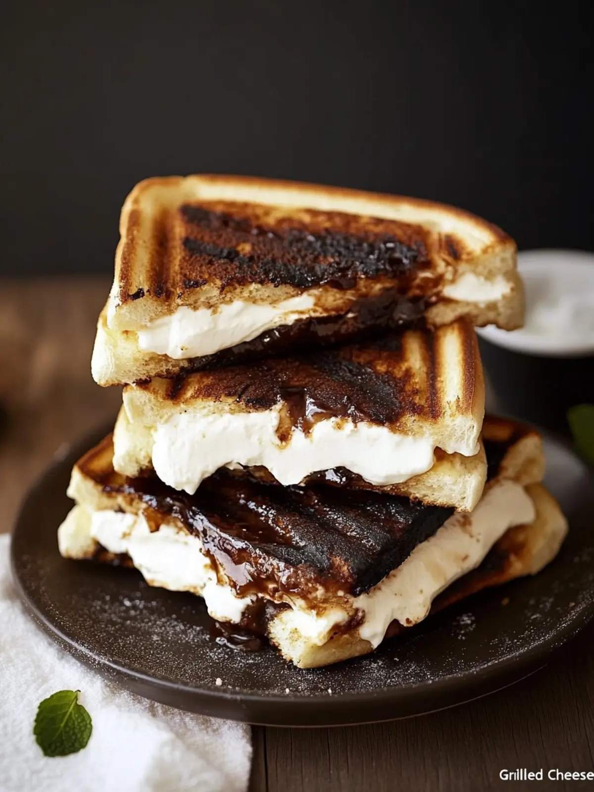 S’mores Grilled Cheese: The Ultimate Summer Treat for Everyone 4 S’mores “Grilled Cheese”