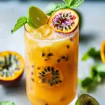 Tropical Passionfruit Mocktail Drink for Refreshing Bliss 7 Passionfruit Mocktail Drink