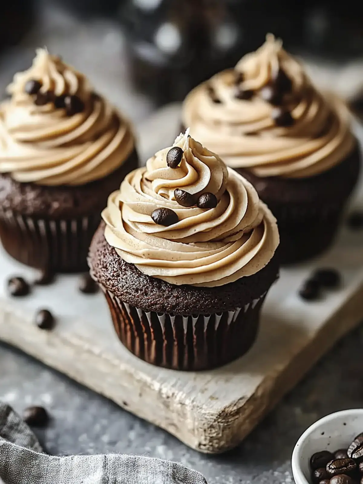Irresistibly Moist Espresso Cupcakes with Espresso Frosting 4 Espresso Cupcakes with Espresso Frosting