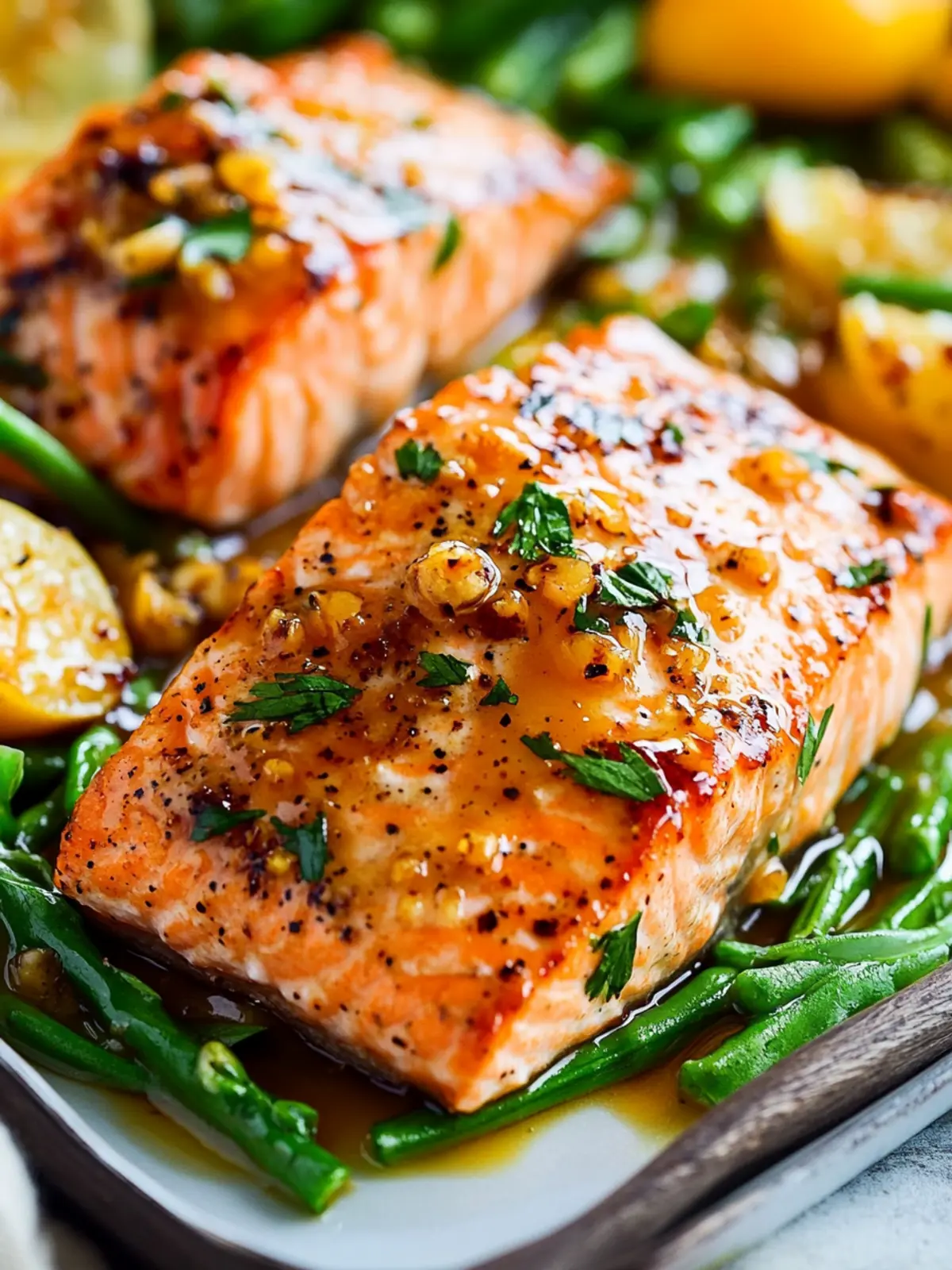Apricot Dijon Glazed Salmon: Quick Flavor Boost for Dinner 2 Apricot Dijon Glazed Salmon
