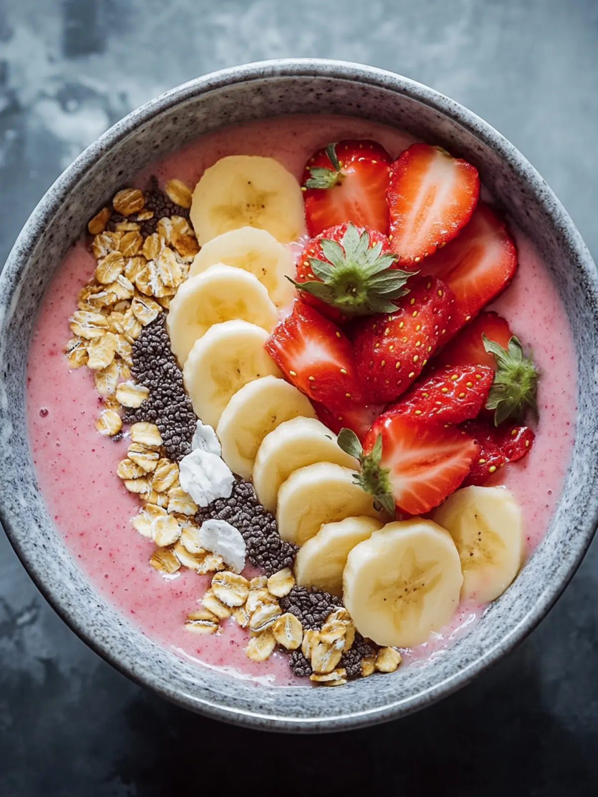 Strawberry Smoothie Bowl: Boost Your Breakfast Game Today 3 Strawberry Smoothie Bowl