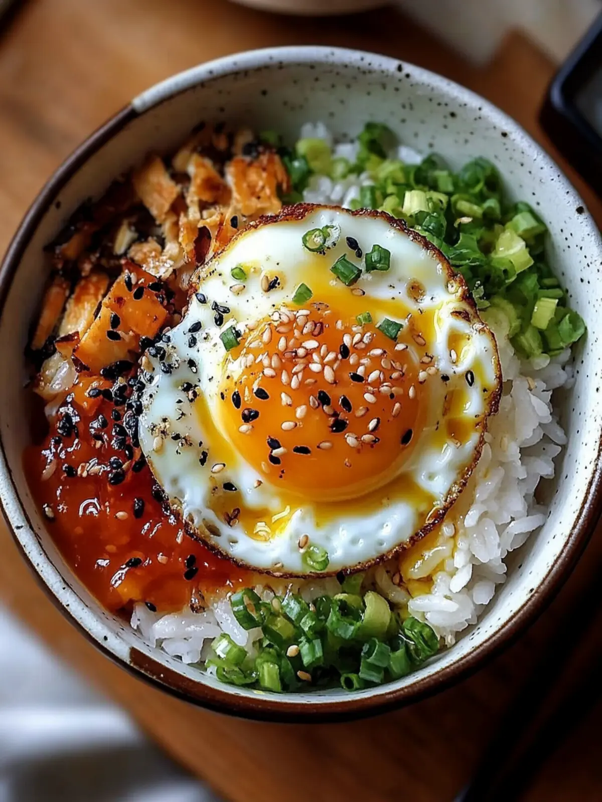 Delicious Runny Egg Rice Bowl: Quick Comfort in 15 Minutes 5 Runny Egg Rice Bowl