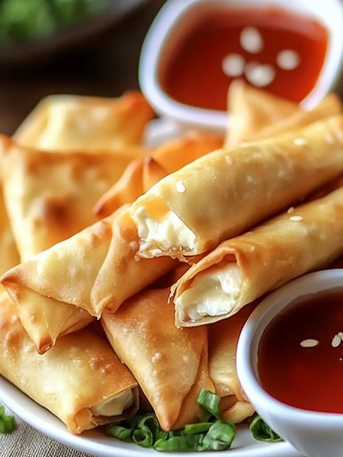 Baked Cream Cheese Rangoon Rolls Your New Favorite Snack 4 Baked Cream Cheese Rangoon Rolls