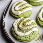 Irresistibly Soft Matcha Latte Cookies with Creamy Topping 10 Matcha Latte Cookies