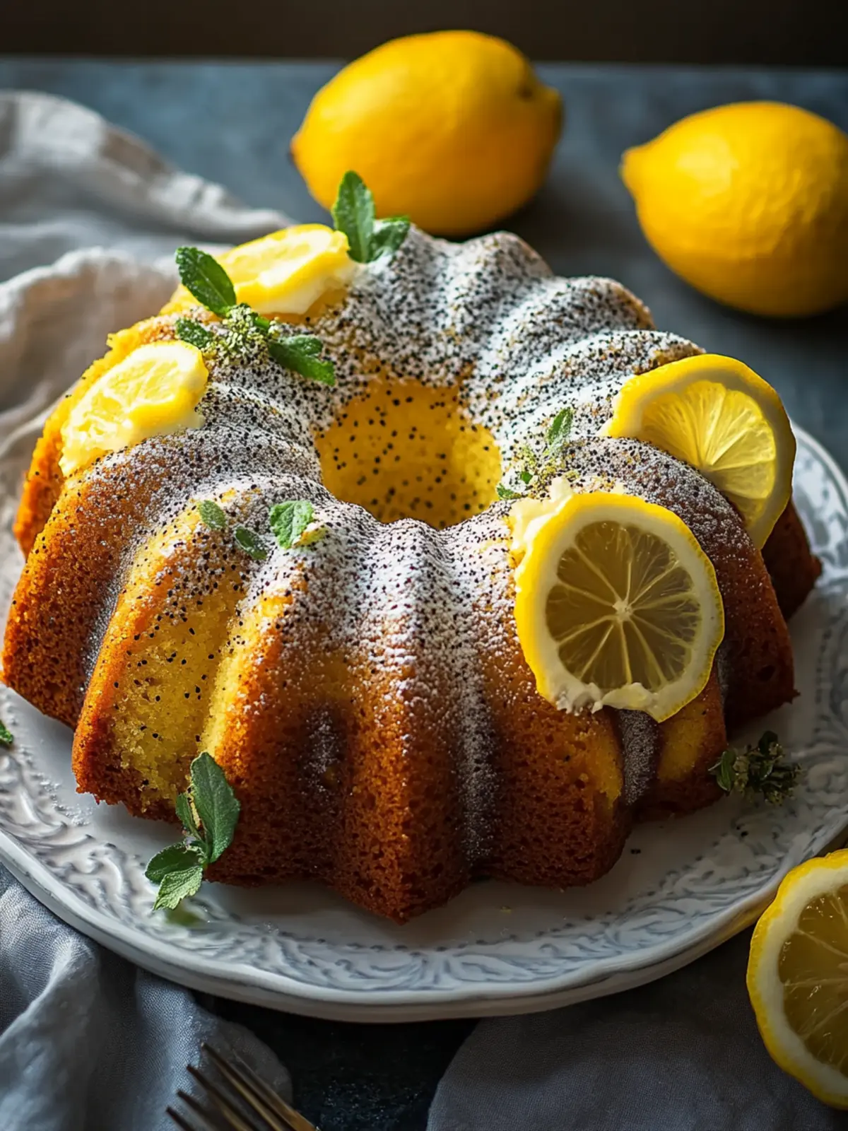 Zesty Lemon Poppy Seed Bundt Cake That'll Brighten Your Day 4 Lemon Poppy Seed Bundt Cake