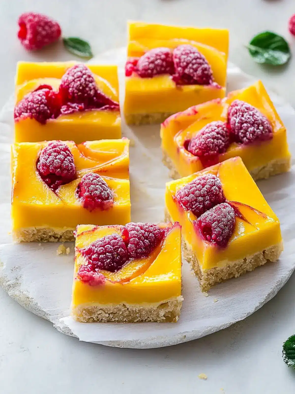 Raspberry Mango Bars: A Tropical Treat for Any Occasion 3 Raspberry Mango Bars