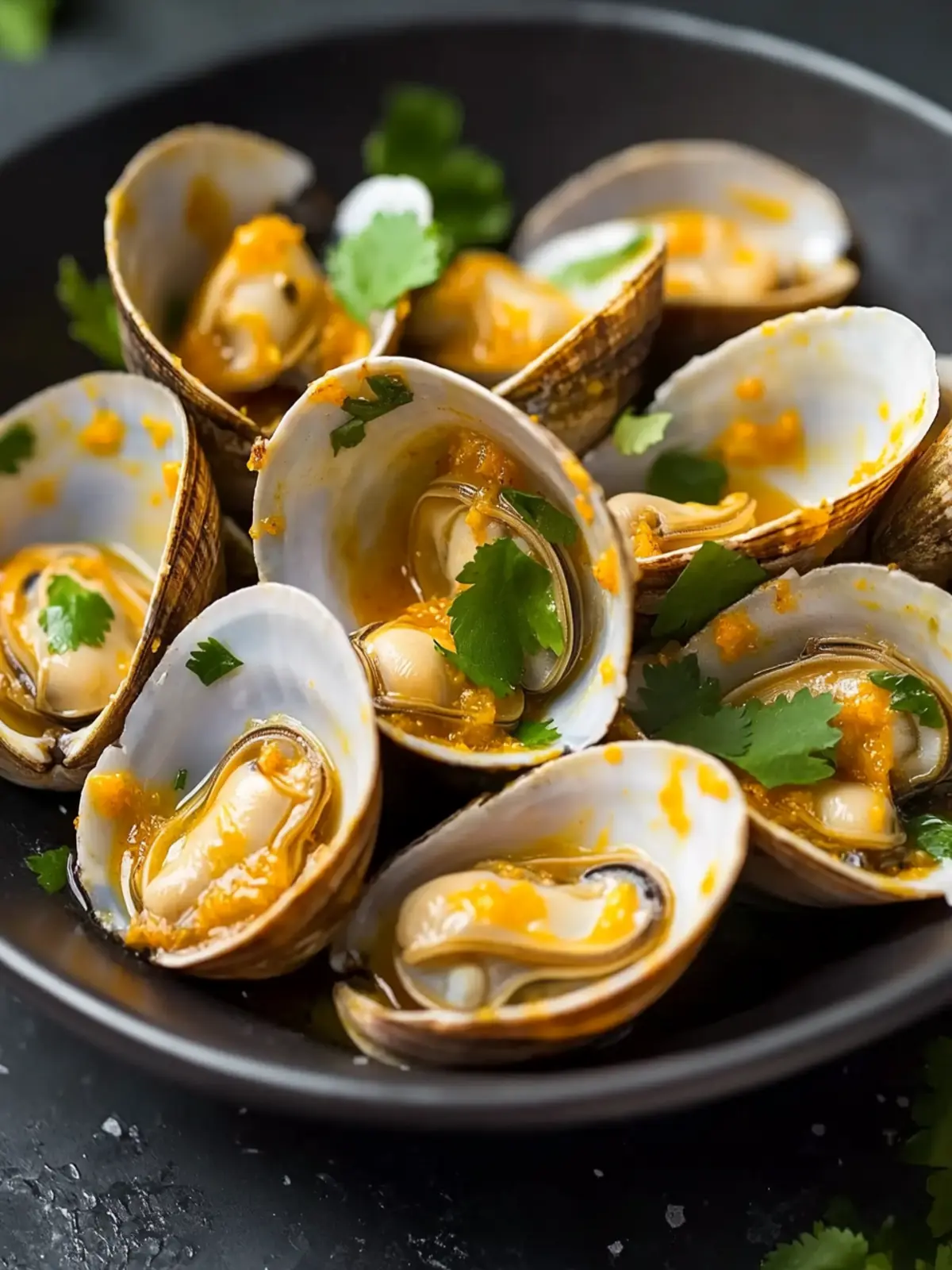 Red Curry, Coconut, and Ginger Infused Steamed Clams Delight 3 Red Curry, Coconut, and Ginger Infused Steamed Clams