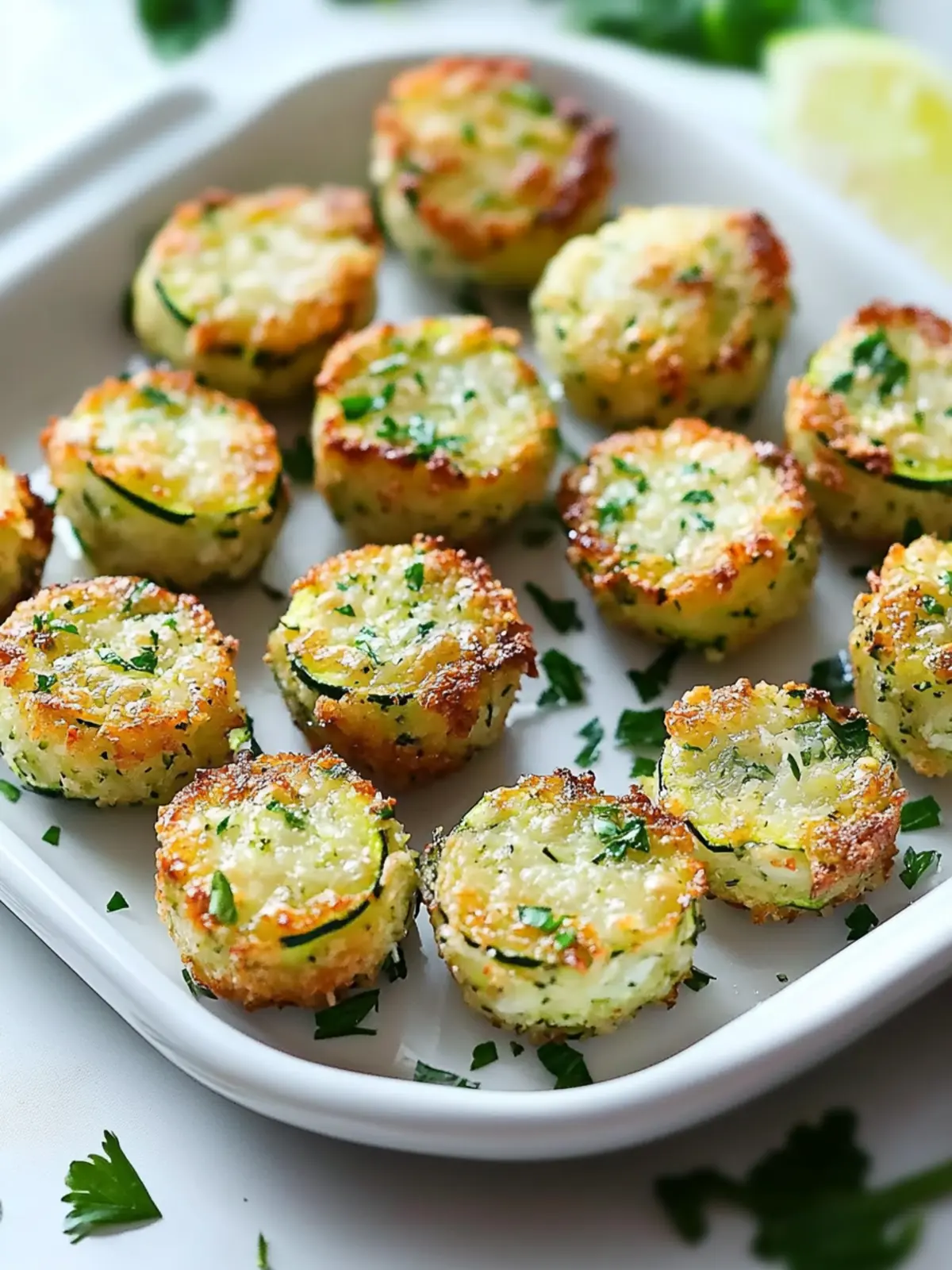 Crispy Zucchini Garlic Bites for a Flavorful Snack Attack 3 Zucchini Garlic Bites