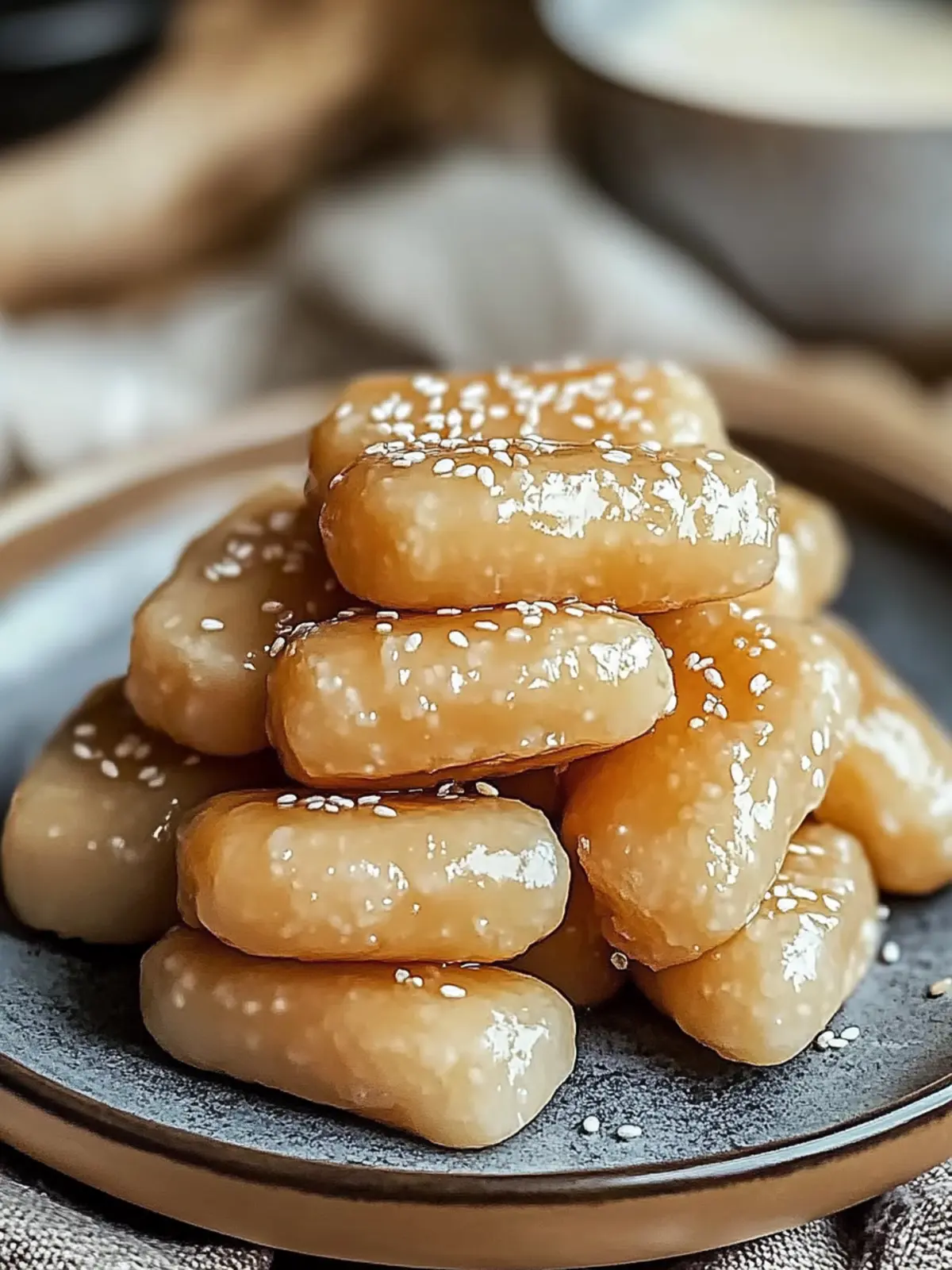 Sweet Soy Butter Korean Rice Cakes in 15 Minutes or Less 2 Sweet Soy Butter Korean Rice Cakes