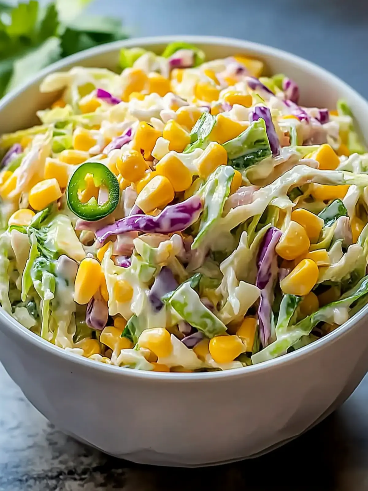 Zesty Jalapeno Corn Coleslaw to Fire Up Your Summer Meals 4 Jalapeno Corn Coleslaw